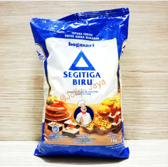 TEPUNG SEGI TIGA BIRU 1 KG