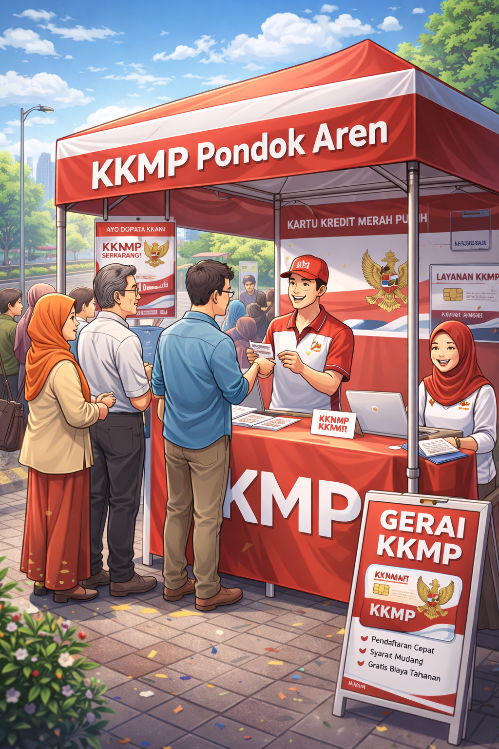 Gerai Koperasi Pondok Aren Segera Beroperasi, Dorong Ekonomi Warga